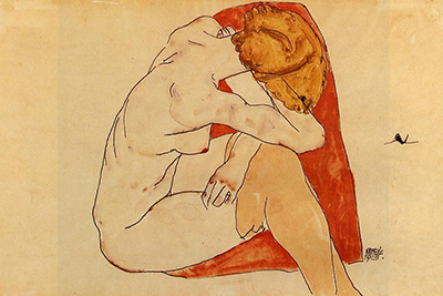 Seated Woman (1913) Egon Schiele